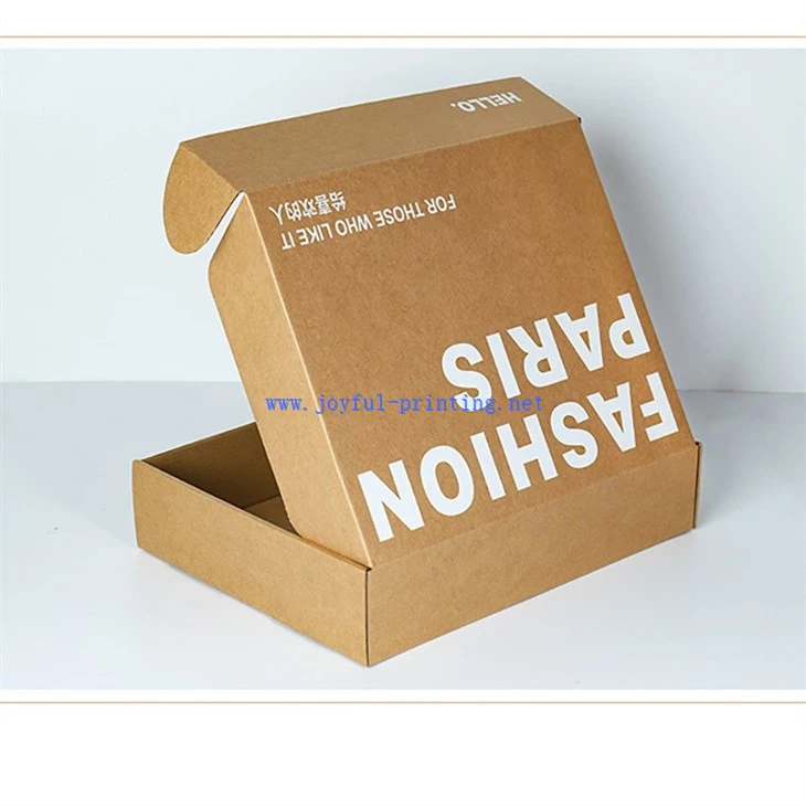 Airplane Box Kraft Paper Clothing Scarf